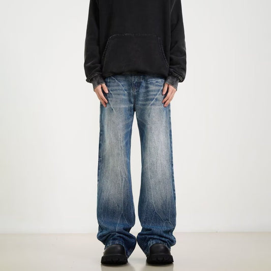 Vintage Wash Baggy Jeans: Effortless Cool Style