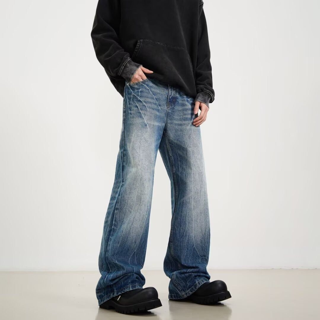 Vintage Wash Baggy Jeans: Effortless Cool Style